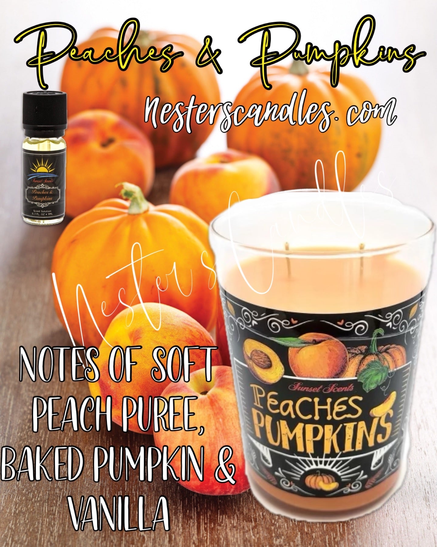 Peaches and Pumpkins - 22 oz